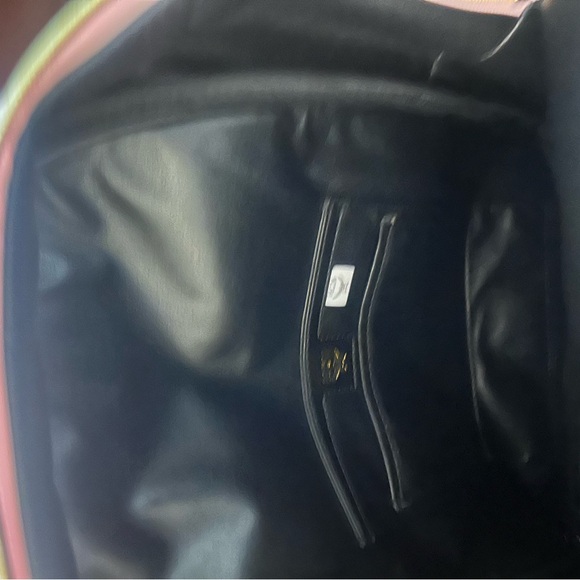 Blush Pink Backpack with Gold Accents main image 4